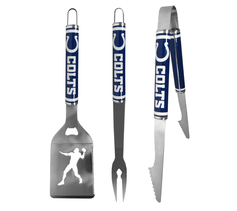 Siskiyou Sports NFL Steel 3pc BBQ Tool Set — View 48