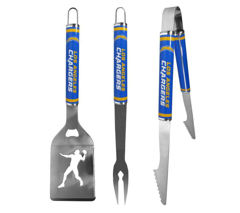 Siskiyou Sports NFL Steel 3pc BBQ Tool Set — View 50