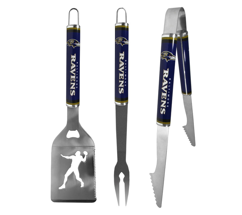 Siskiyou Sports NFL Steel 3pc BBQ Tool Set — View 59
