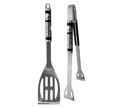 Siskiyou Sports NFL 2pc Black BBQ Set — View 10