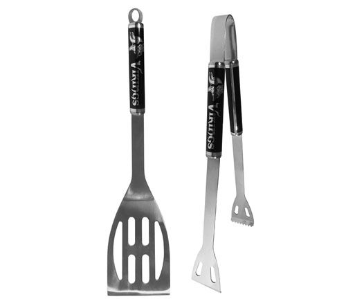 Siskiyou Sports NFL 2pc Black BBQ Set — View 11