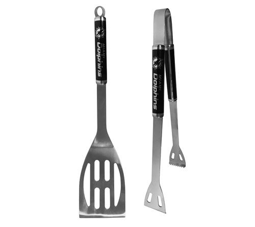 Siskiyou Sports NFL 2pc Black BBQ Set — View 12