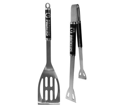 Siskiyou Sports NFL 2pc Black BBQ Set — View 18