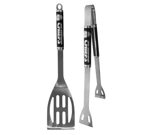 Siskiyou Sports NFL 2pc Black BBQ Set — View 24