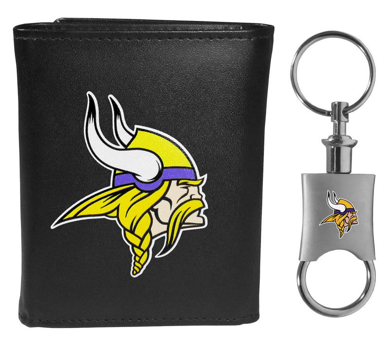 Siskiyou Sports NFL Tri-fold Wallet & Valet KeyChain — View 40