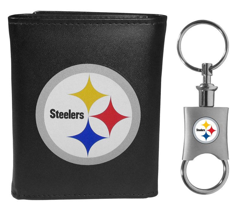 Siskiyou Sports NFL Tri-fold Wallet & Valet KeyChain — View 46