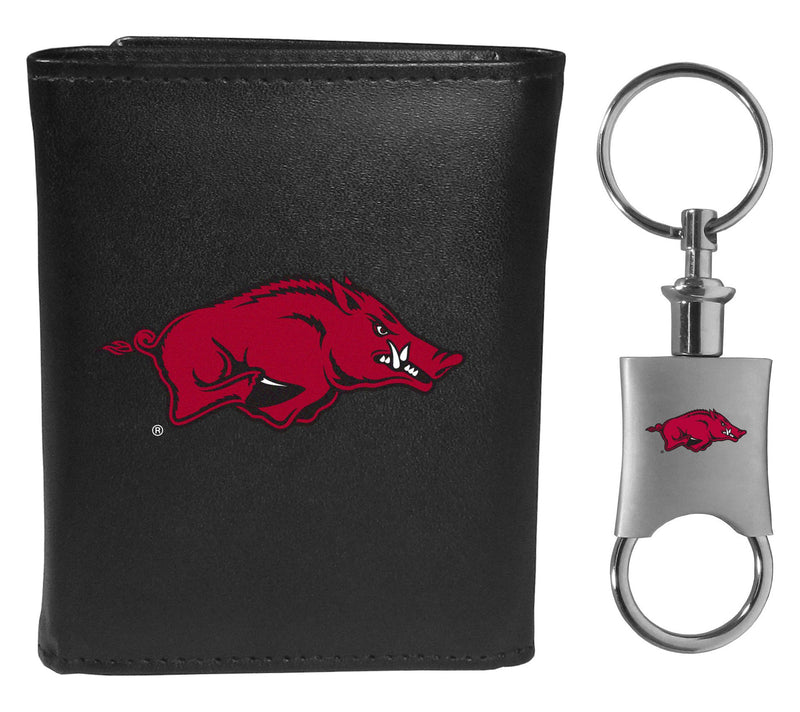 Siskiyou Sports College Tri-fold Wallet & ValetKey Chain — Main view