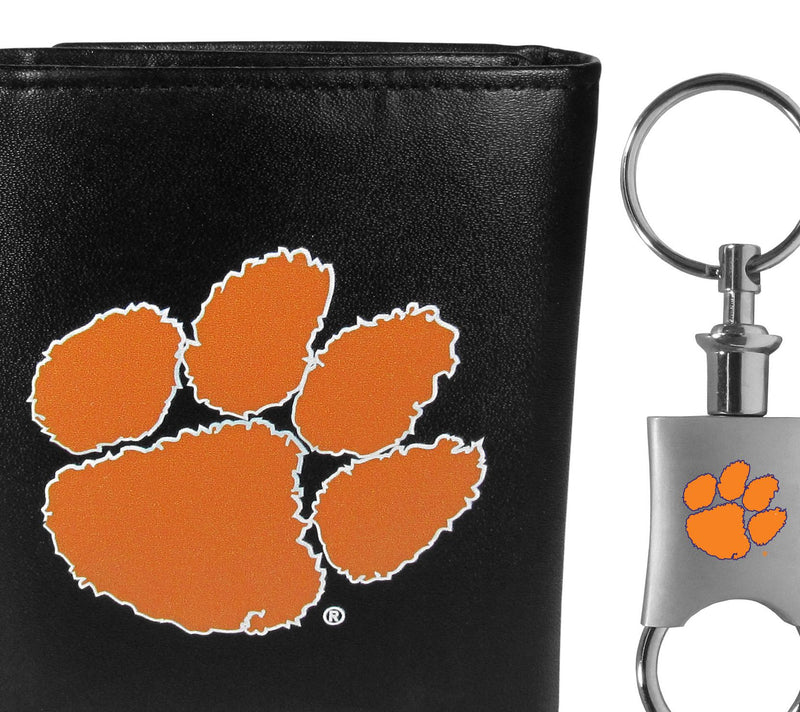 Siskiyou Sports College Tri-fold Wallet & ValetKey Chain — View 49