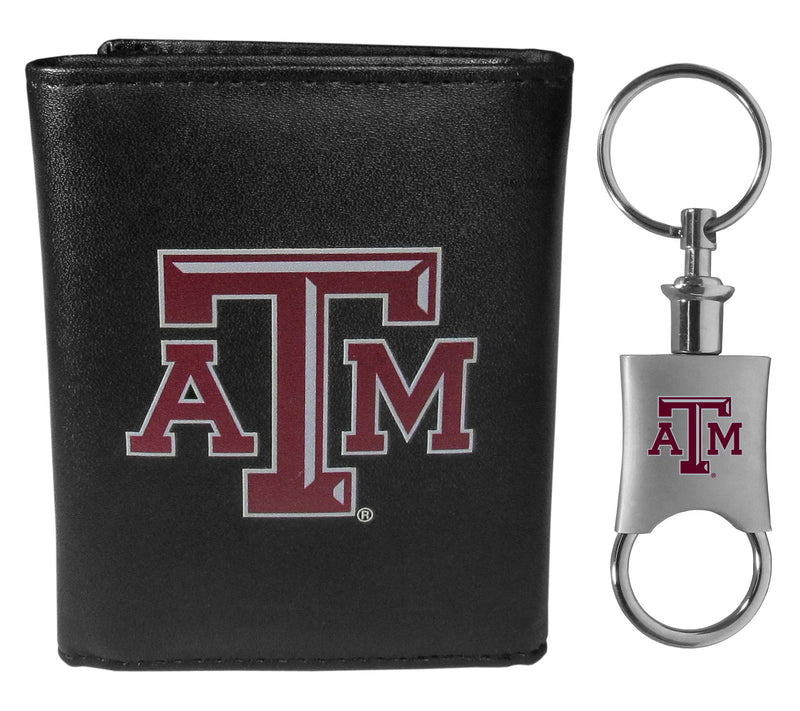 Siskiyou Sports College Tri-fold Wallet & ValetKey Chain — View 60