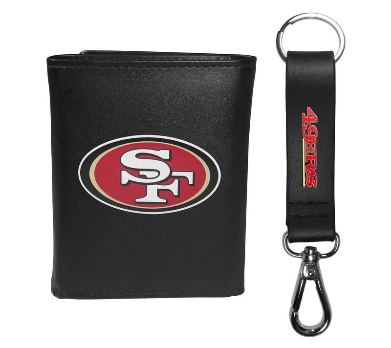 Siskiyou Sports NFL Tri-fold Wallet & Strap KeyChain — View 34