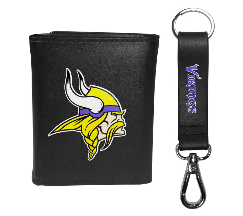 Siskiyou Sports NFL Tri-fold Wallet & Strap KeyChain — View 41