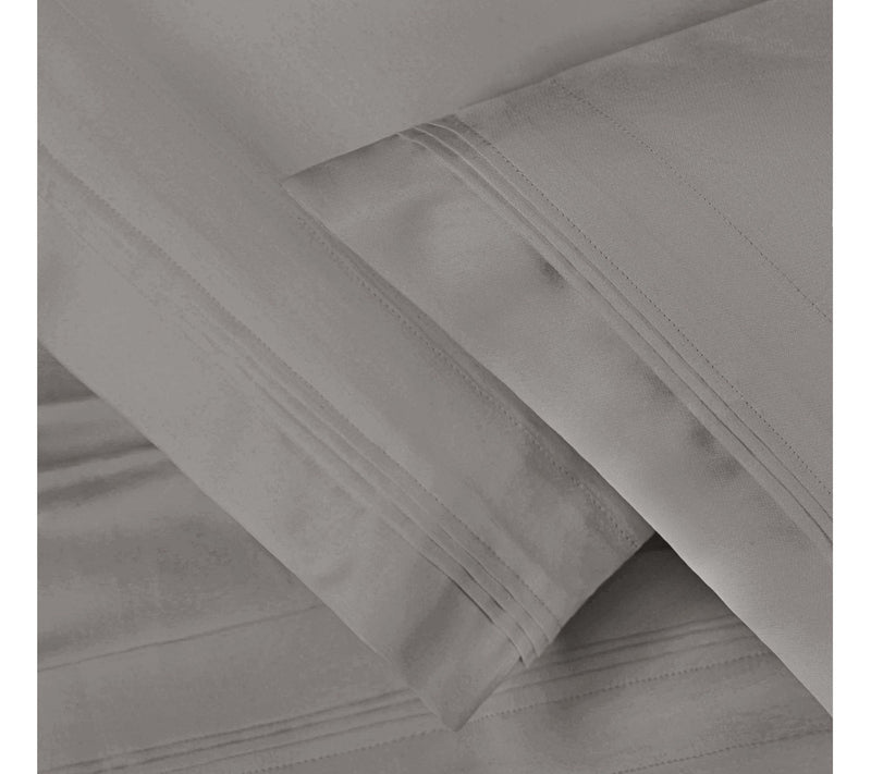 Superior 2 Piece 650-TC Egyptian Cotton Pillowcase, King — View 20