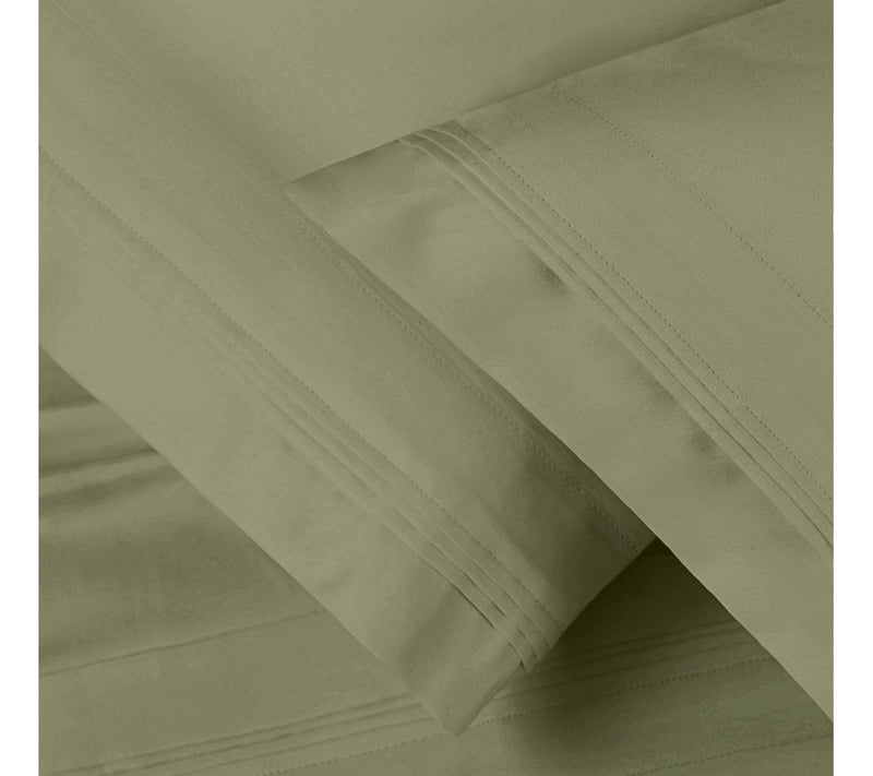 Superior 2 Piece 650-TC Egyptian Cotton Pillowcase, King — View 23