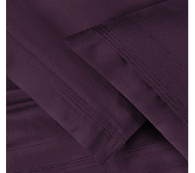 Superior 2 Piece 650-TC Egyptian Cotton Pillowcase, King — View 24
