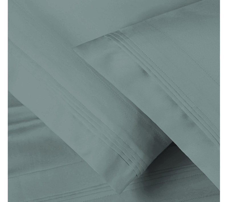 Superior 2 Piece 650-TC Egyptian Cotton Pillowcase, King — View 26
