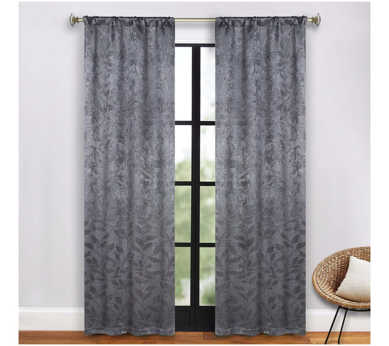 Superior Leaves Room Darkening Curtains Set, 36x72 — View 44