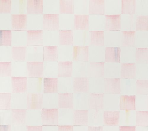 MacKenzie-Childs Set of 2 Rosy Check Glass Cutting Boards — View 2