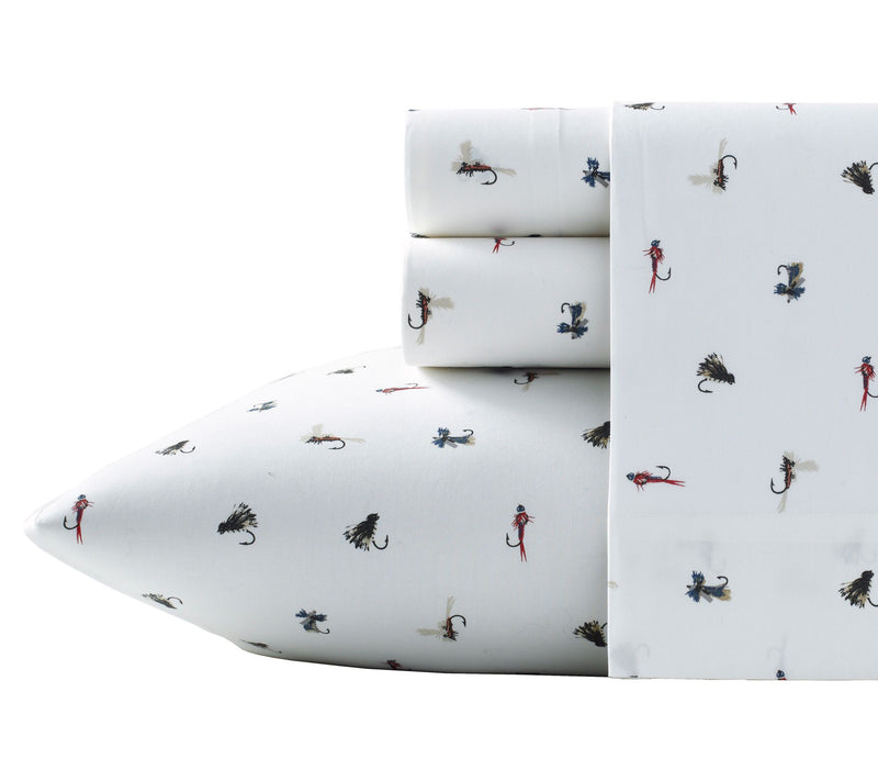 Eddie Bauer Fishing Flies King Sheet Set — Main view