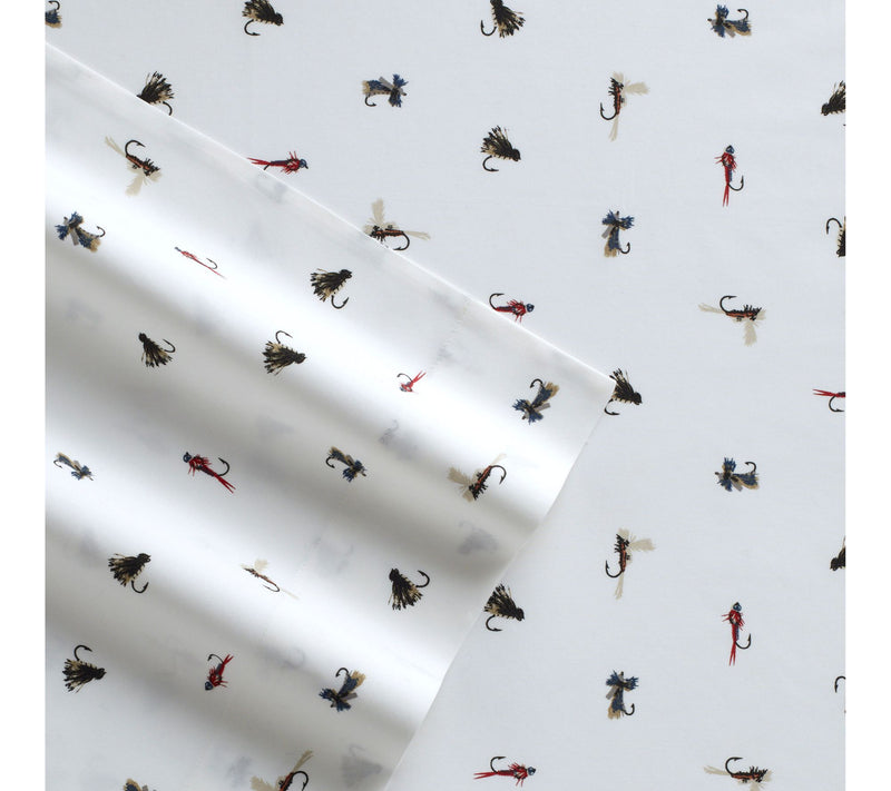 Eddie Bauer Fishing Flies Twin Sheet Set — View 4