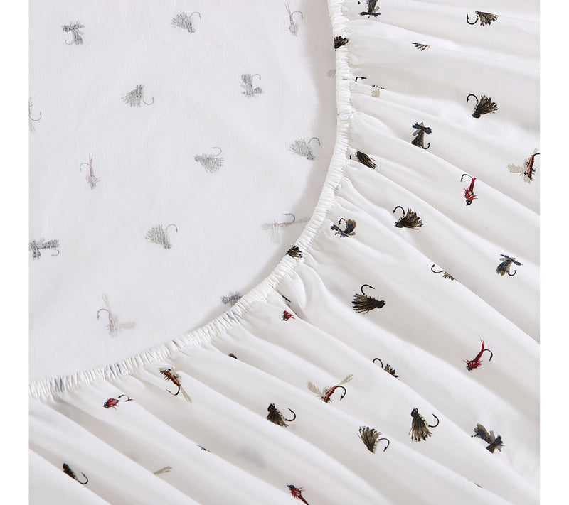 Eddie Bauer Fishing Flies Twin Sheet Set — View 3