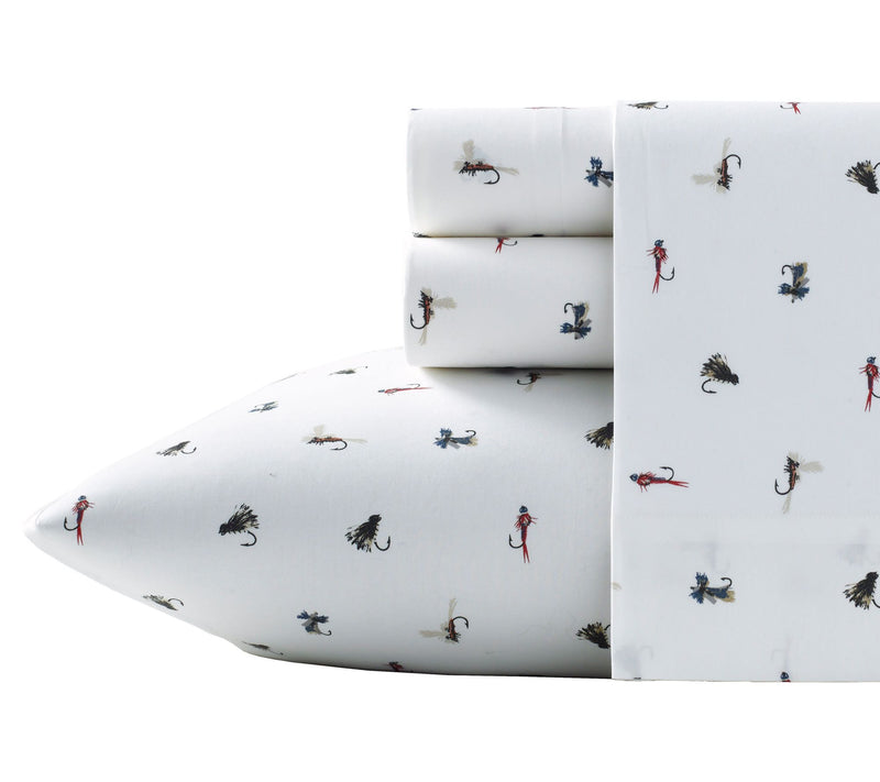 Eddie Bauer Fishing Flies Twin Xl Sheet Set — Main view