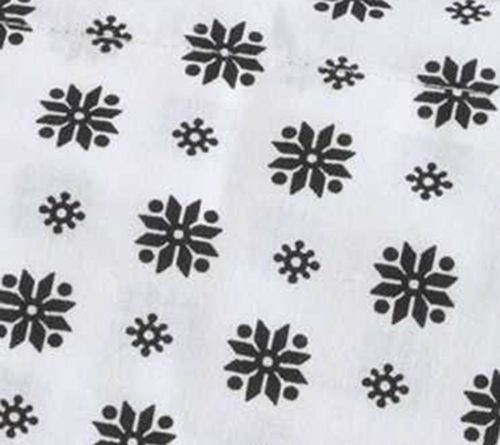 Eddie Bauer Fairisle Sprinkle White-Black QueenSheet Set — Main view