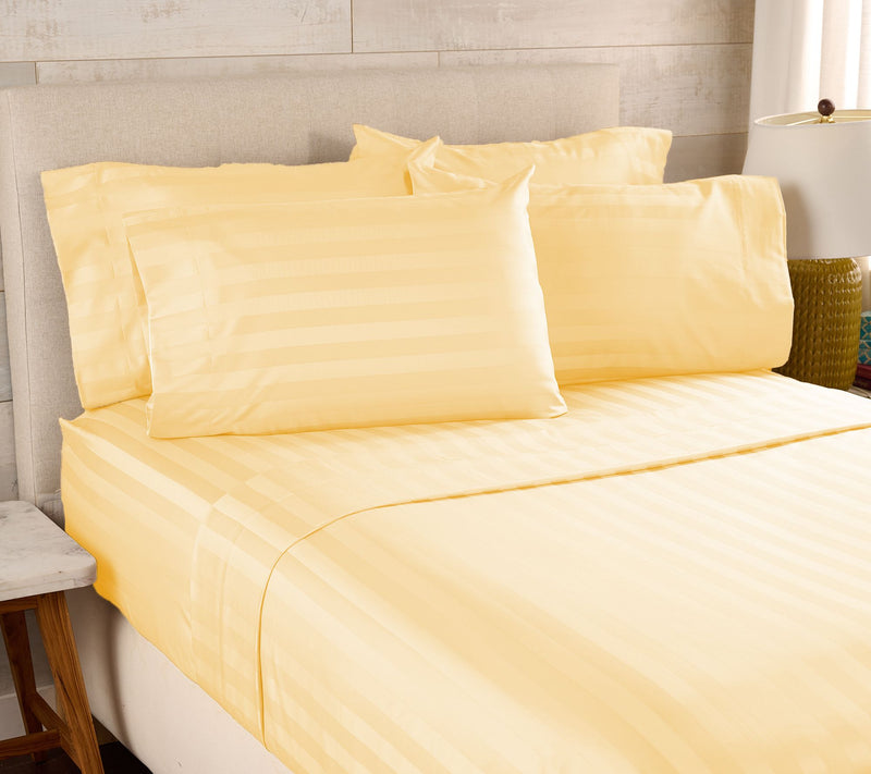 Northern Nights Wrinkle Defense Dobby Stripe Sheet Set with Extra Cases — View 24