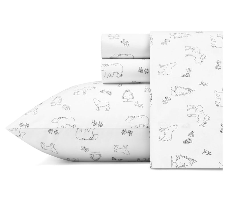 Eddie Bauer Animal Tracks Queen Sheet Set — Main view