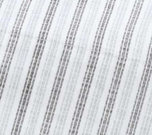 Eddie Bauer Ticking Stripe Dark Grey King SheetSet — View 9