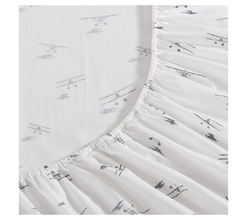 Eddie Bauer Sea Planes Queen Sheet Set — View 3