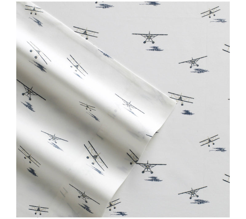 Eddie Bauer Sea Planes Twin Sheet Set — View 3
