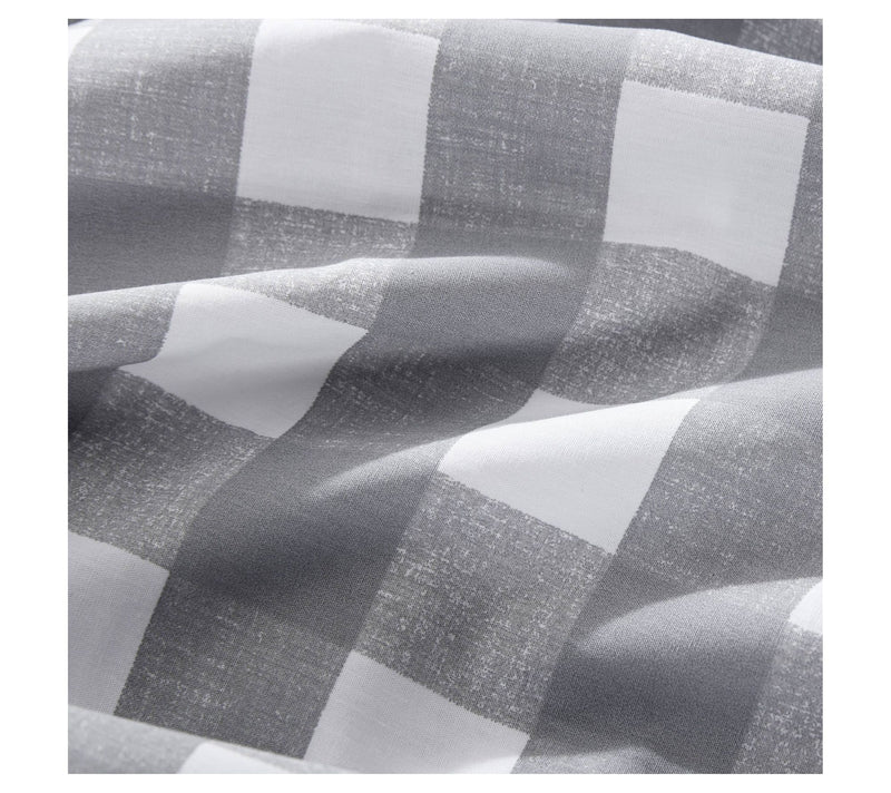 Eddie Bauer Lakehouse Plaid Stone Twin Sheet Set — View 5