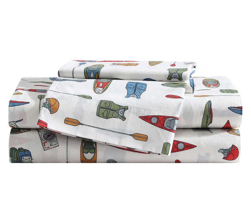 Eddie Bauer Kayak Adventure Queen Sheet Set — Main view