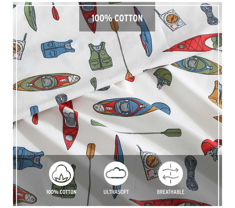 Eddie Bauer Kayak Adventure Twin Sheet Set — View 6