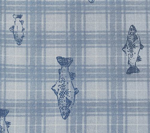 Eddie Bauer Methow Plaid Blue King Sheet Set — View 7