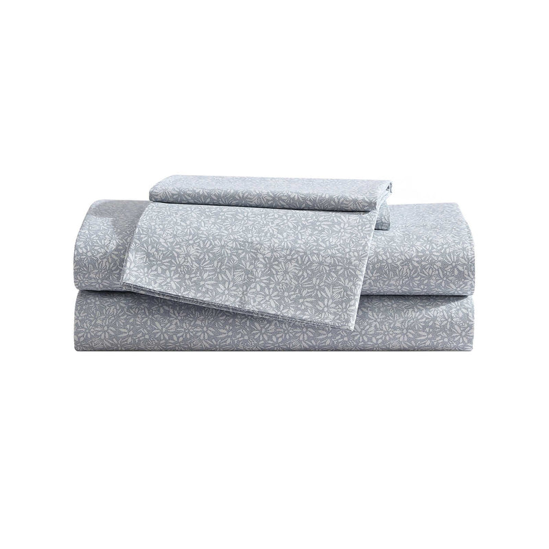 Eddie Bauer Little Blossom Grey Twin Sheet Set — View 9