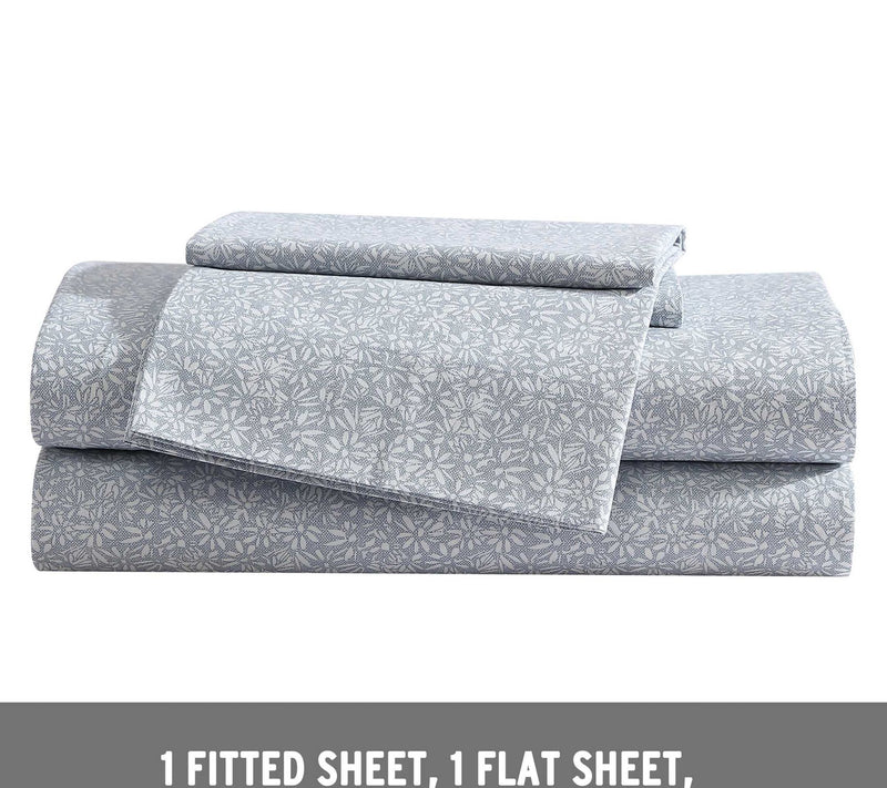 Eddie Bauer Little Blossom Grey Twin Sheet Set — View 6