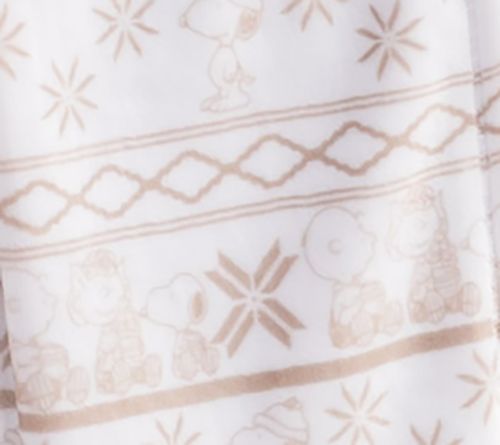 Berkshire Peanuts Holiday 55x70 Plush Throw — View 6