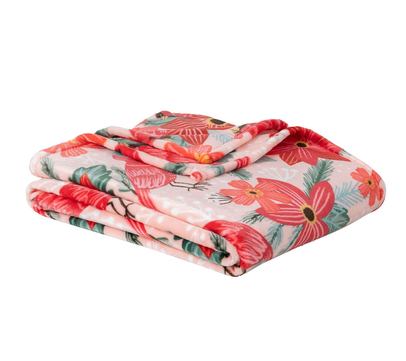 Berkshire Holiday Artist Series 60x70 Printed Plush Throw — View 5