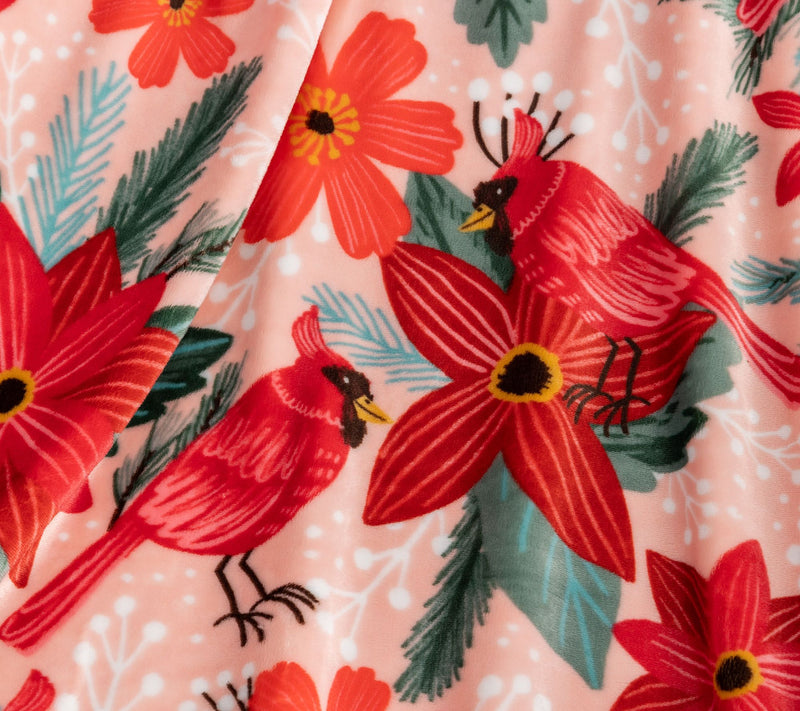 Berkshire Holiday Artist Series 60x70 Printed Plush Throw — View 2