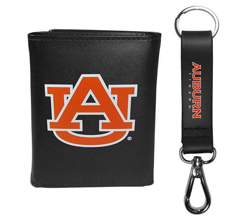 Siskiyou Sports College Tri-fold Wallet & StrapKey Chain — View 2