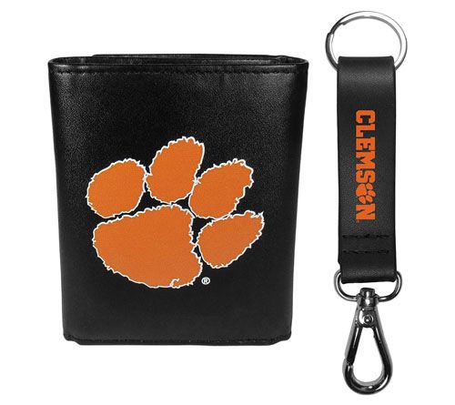 Siskiyou Sports College Tri-fold Wallet & StrapKey Chain — View 6