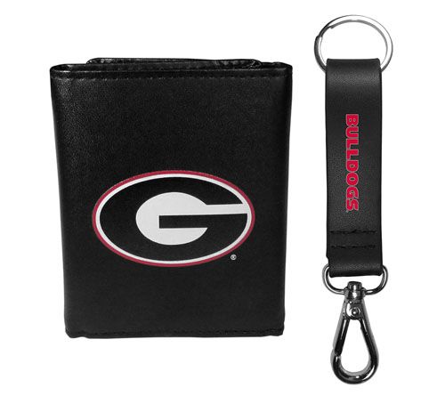Siskiyou Sports College Tri-fold Wallet & StrapKey Chain — View 16