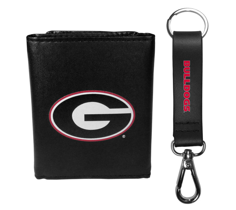 Siskiyou Sports College Tri-fold Wallet & StrapKey Chain — View 17