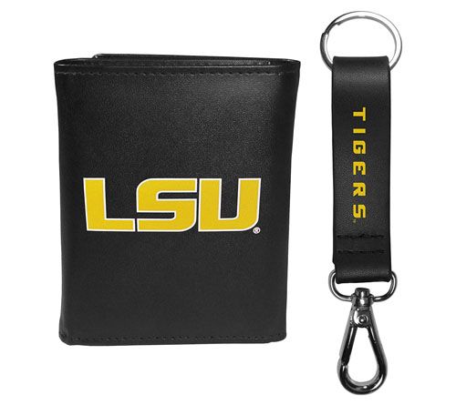 Siskiyou Sports College Tri-fold Wallet & StrapKey Chain — View 22