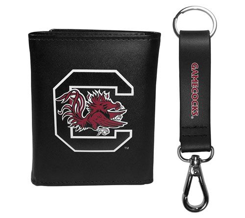 Siskiyou Sports College Tri-fold Wallet & StrapKey Chain — View 32