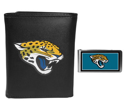 Siskiyou Sports NFL Tri-fold Wallet & Color Money Clip