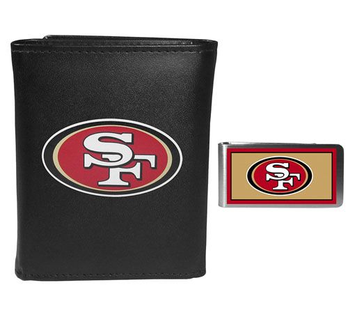 Siskiyou Sports NFL Tri-fold Wallet & Color Money Clip — View 2