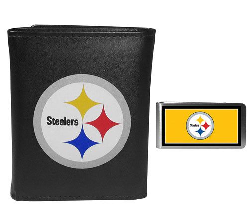Siskiyou Sports NFL Tri-fold Wallet & Color Money Clip — View 56