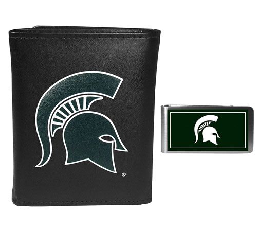 Siskiyou Sports College Tri-fold Wallet & ColorMoney Clip — View 32